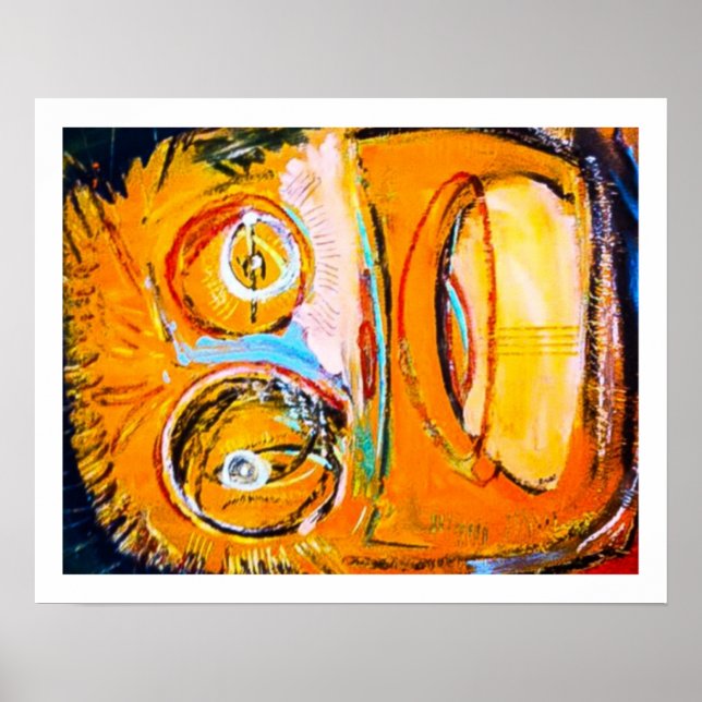 Poster "Big Head" (Vorne)