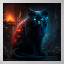 Poster Black Cat