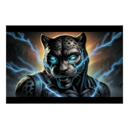 Poster Black Cat and Rat 11 C