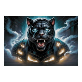 Poster Black Cat and Rat 11 G