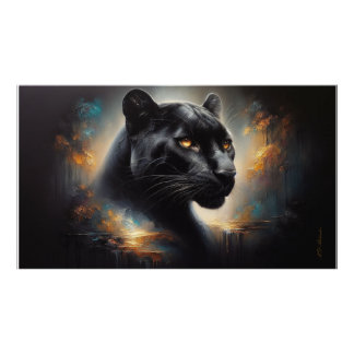 Poster Black Panther Wall Art