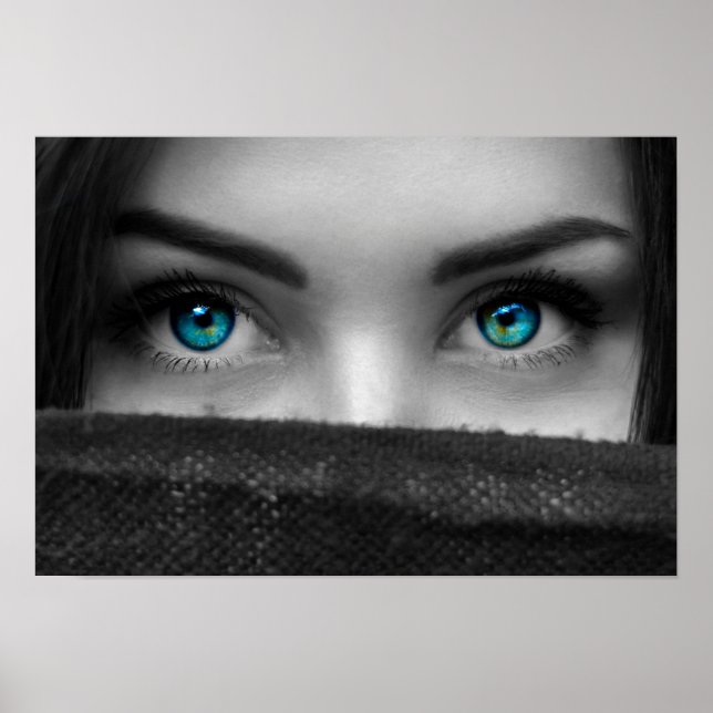 Poster Blue Eyes (Vorne)