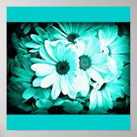 Poster-Blume-gestrichene Blume 15