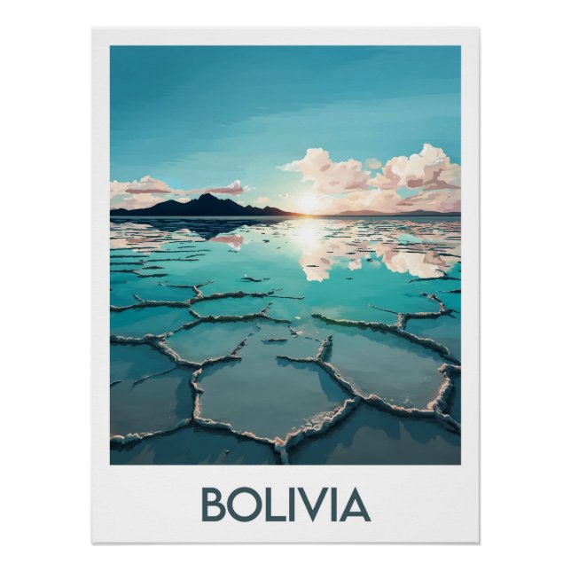 Poster Bolivia (Vorderseite)