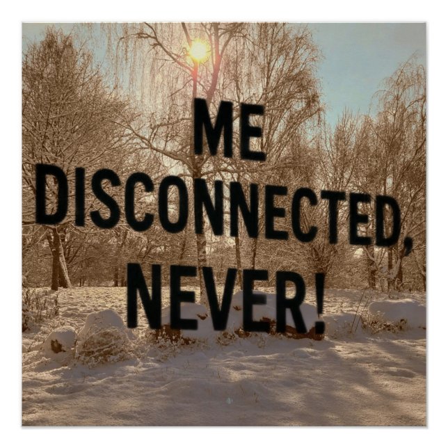 Poster brillant - Inspiring Winter Poster (Vorderseite)