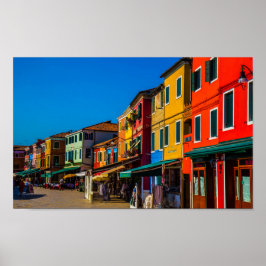 Poster, Burano, Italien Poster