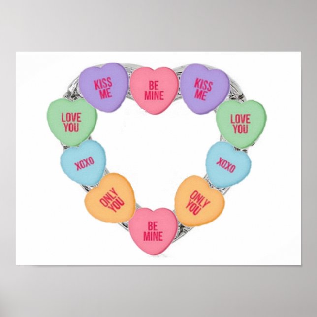 Poster Candy Liebe Hört (Vorne)