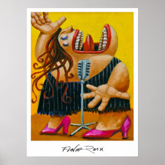 Poster: Cantora von Flavio Rossi Poster