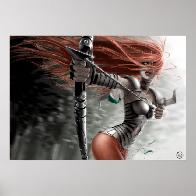 POSTER/CANVAS DRUCKEN ・ Archer Poster (Vorne)