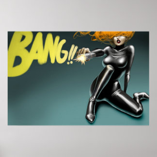 POSTER/CANVAS DRUCKEN ・ Mein Baby hat mich erschos Poster