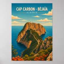 Poster Cap Carbon - Béjaïa