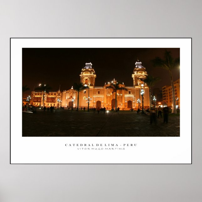 Poster Catedral do Peru (Vorne)