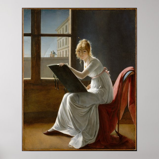 Poster Charlotte du Val d'Ognes Marie Villers (Vorne)