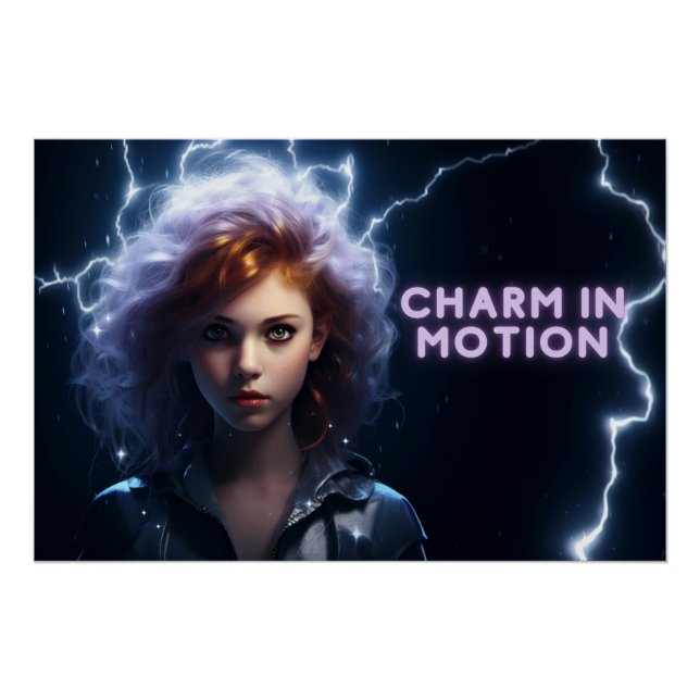Poster Charm in Motion (Vorderseite)