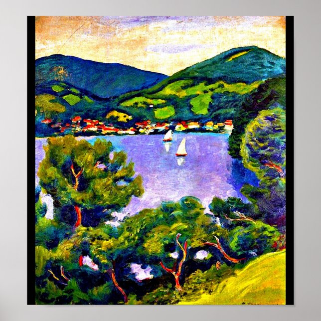 Poster-Classic/Vintag-August-Macke 112 Poster (Vorne)