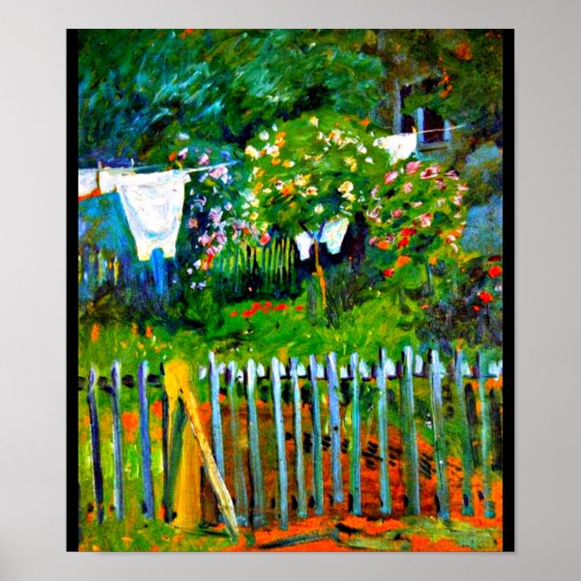 Poster-Classic/Vintag-August-Macke 119 Poster (Vorne)