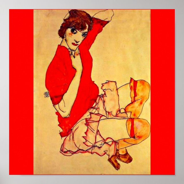 Poster-Classic/Vintag-Egon Schiele 38 Poster (Vorne)