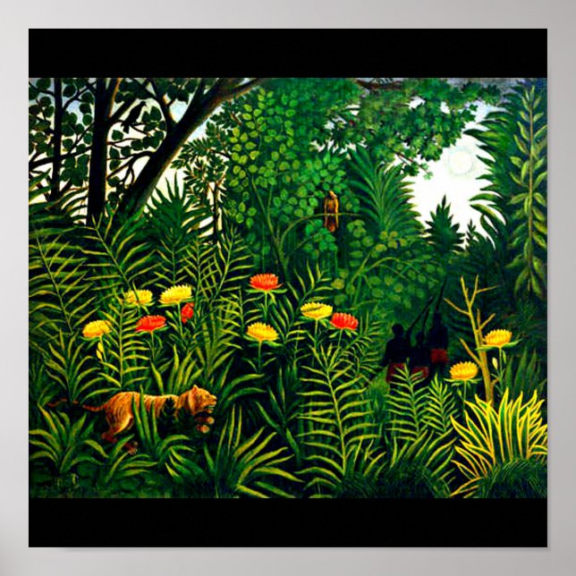 Poster-Classic/Vintag-Henri Rousseau 8 Poster (Vorne)