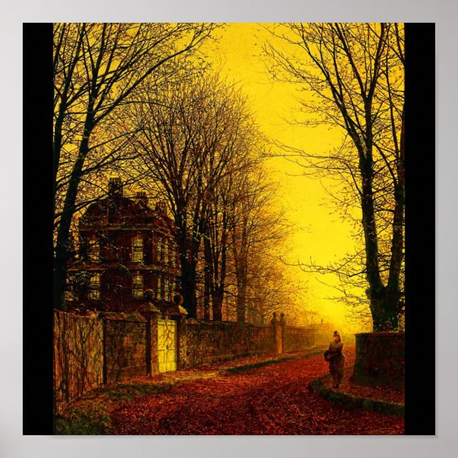 Poster-Classic/Vintag-John Atkinson Grimshaw 12 Poster (Vorne)