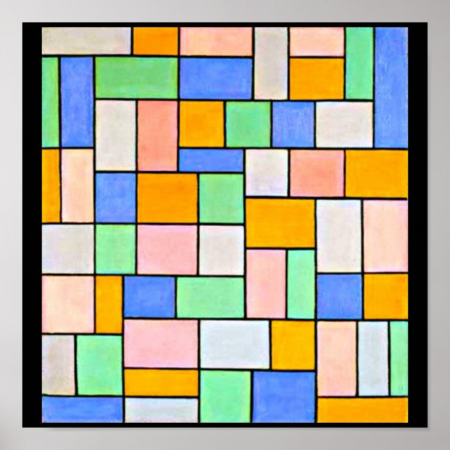 Poster-Classic Vintag-Theo Van Doesburg 15 Poster (Vorne)