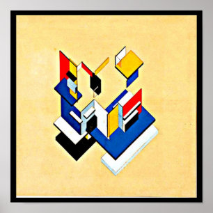 Poster-Classic Vintag-Theo Van Doesburg 20 Poster