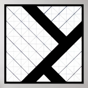 Poster-Classic Vintag-Theo Van Doesburg 23 Poster