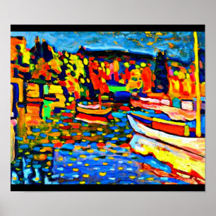 Poster-Classic/Vintag-Wassily Kandinsky 13 Poster
