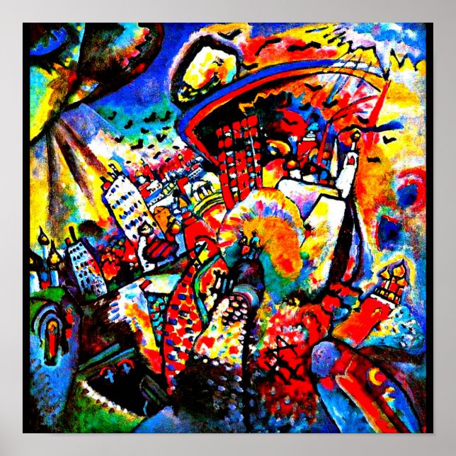 Poster-Classic/Vintag-Wassily Kandinsky 14 Poster (Vorne)