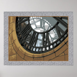 Poster-Clock Tower, Wellington, Neuseeland Poster