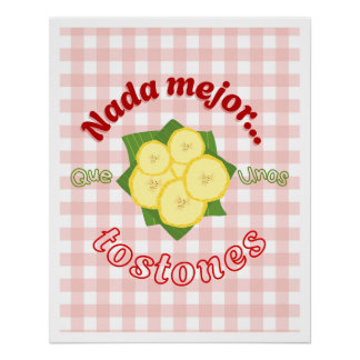 Poster comida latina frase divertida aesthetic