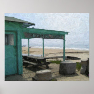 Poster "Crystal Cove Shack"