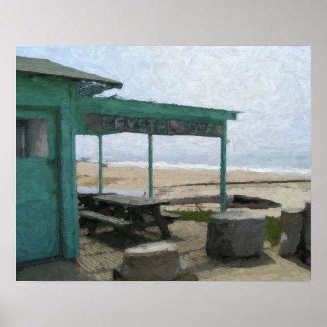 Poster "Crystal Cove Shack" (Vorne)