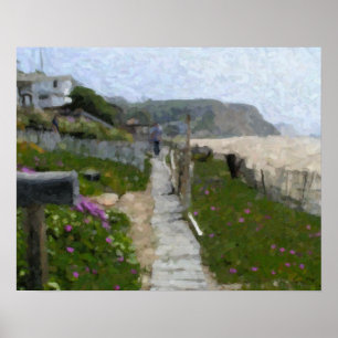 Poster "Crystal Cove Walkway"