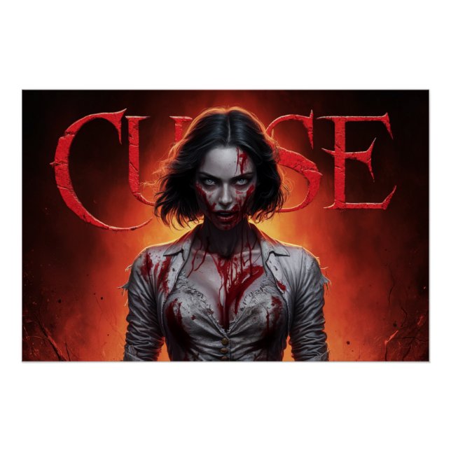 Poster Curse Frau 05 (Vorderseite)