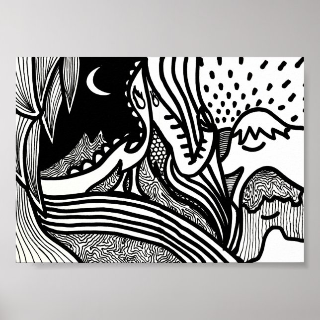 Poster "DAN NIGHT" (Vorne)