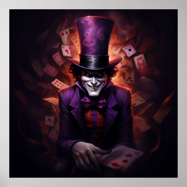 Poster Das fantastische Kartenspiel mit dem Joker (Vorne)