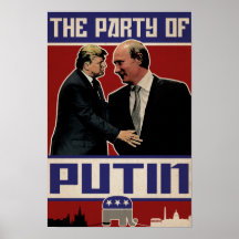 Poster "Das Party Putins"