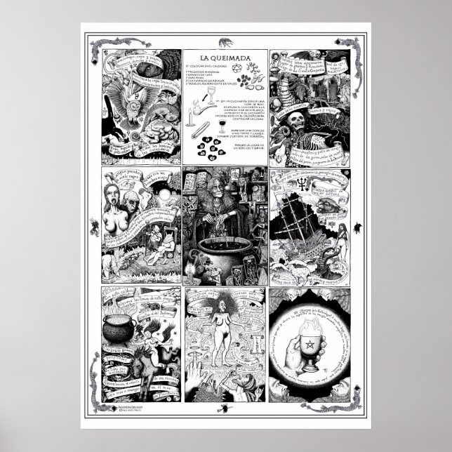 Poster de Conjuro de la Queimada (Vorne)