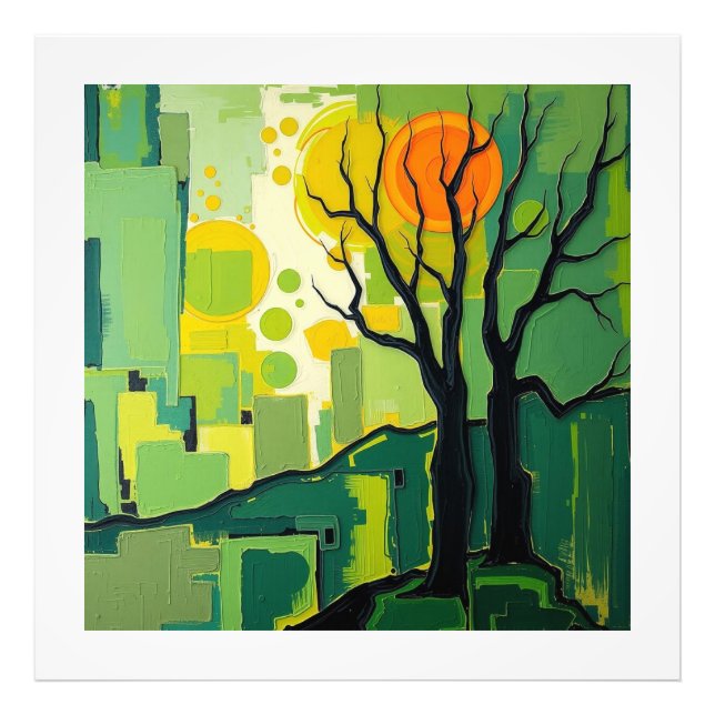 Poster de Paisagem de Primavera (Vorne)