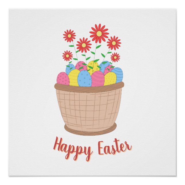 Pôster de Páscoa (Happy Easter) Poster (Vorderseite)