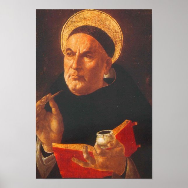Pôster de São Tomás de Aquino Poster (Vorne)