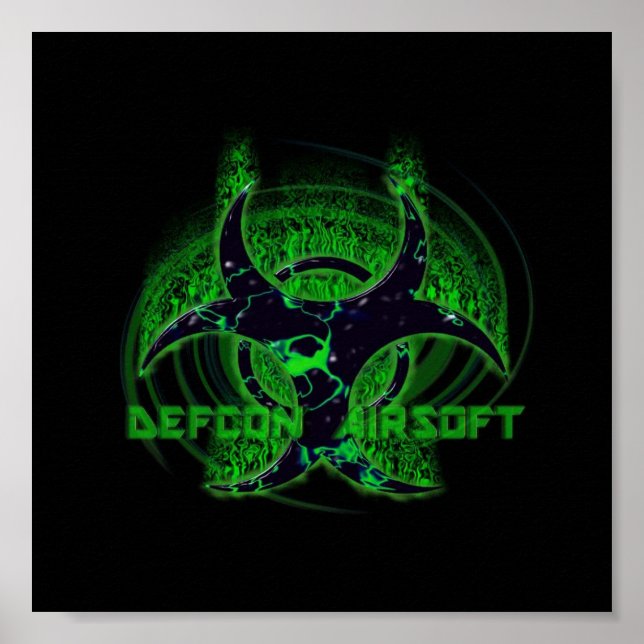 Poster DEFCON AIRSOFT (Vorne)
