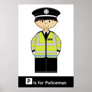 Poster der britischen Polizei