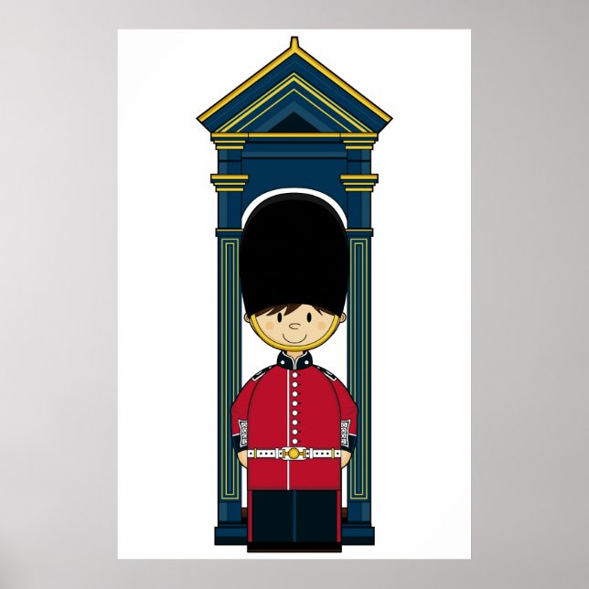 Poster der britischen Royal Guard (Vorne)