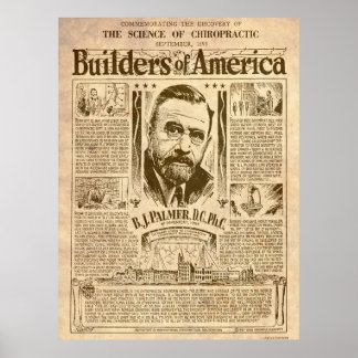 Poster der Erbauer Amerikas