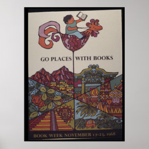 Poster der Kinderbuchwoche 1968