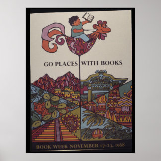 Poster der Kinderbuchwoche 1968