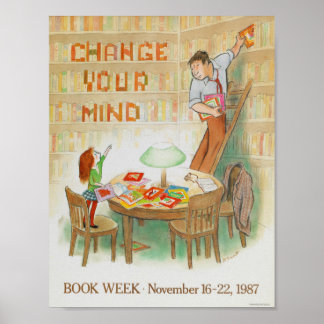 Poster der Kinderbuchwoche 1987