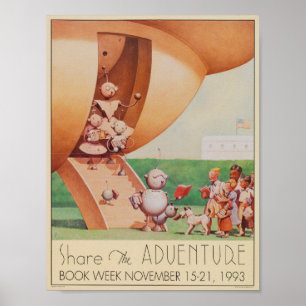 Poster der Kinderbuchwoche 1993