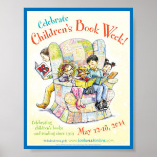 Poster der Kinderbuchwoche 2014